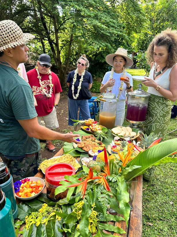 Brunch au fa'apu — Cooking Class Raiatea